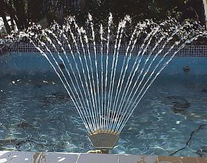 Фонтанная насадка Fan of jets 1", 21 x 4 мм