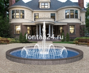 Уличный фонтан "Солнечный шатер" ø=6,5 м