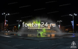 Фонтанная насадка Водный экран 6 м, нержавеющая сталь