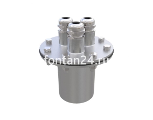 Подводный кабельный ввод 3х(14-9мм), 2”ВР, нерж.сталь Подводный кабельный ввод 3х(14-9мм), 2”ВР, нерж.сталь