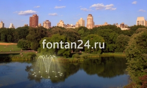 Плавающий фонтан -"Волга", h=5 м