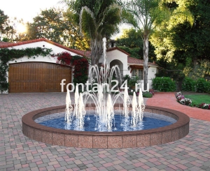 Фонтан для города "Салют большой" ø=5,5 м