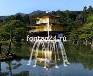 Плавающий фонтан "Дунай", h=7 м